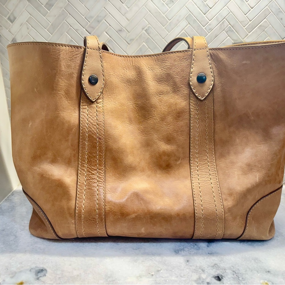 FRYE Melissa Large Leather Tote